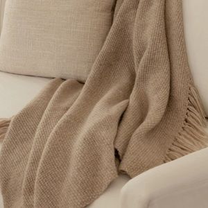 Jenni Kayne Alpaca Basket Weave Throw